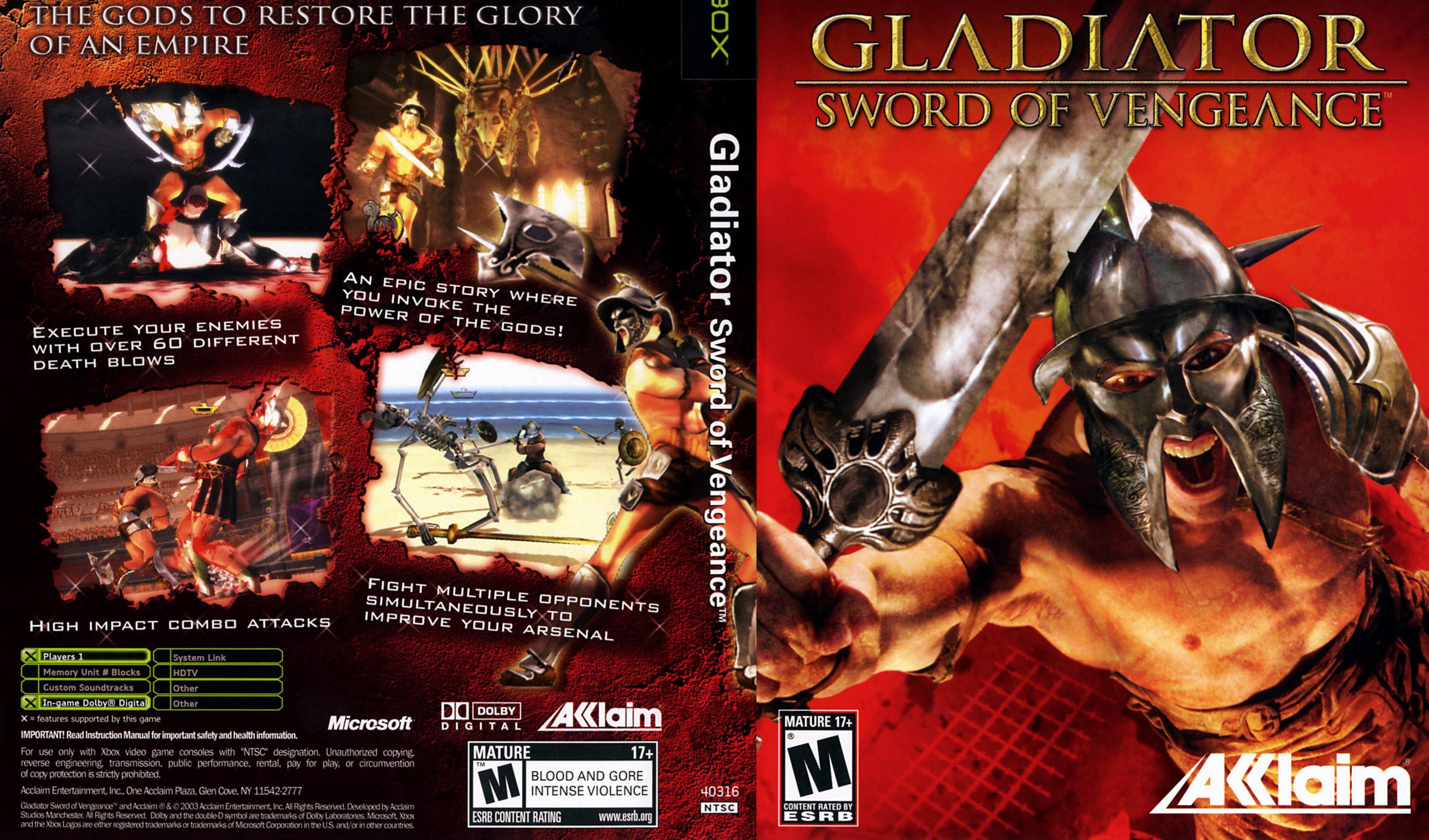 Images of Gladiator: Sword Of Vengeance | 3181x1870