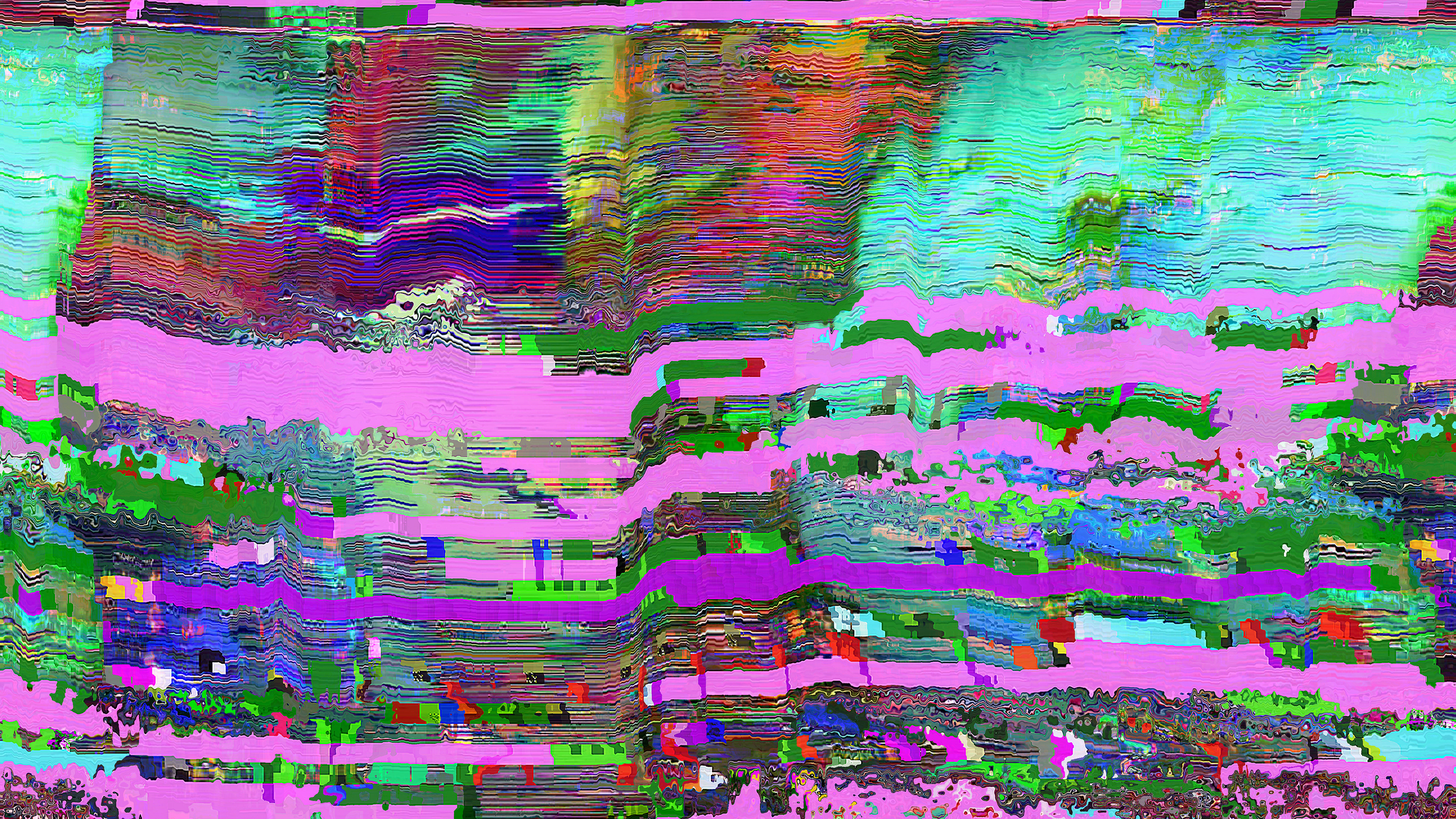 Nice Images Collection: Glitch Desktop Wallpapers