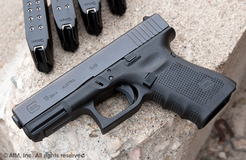 HD Quality Wallpaper | Collection: Weapons, 800x520 Glock 19 Gen4