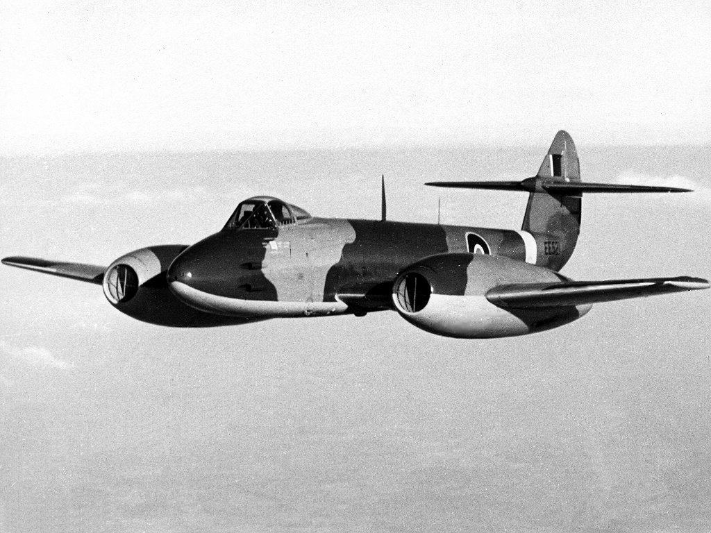 Nice wallpapers Gloster Meteor 1024x768px