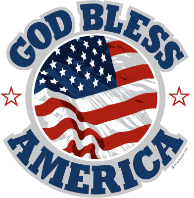Nice Images Collection: God Bless America Desktop Wallpapers