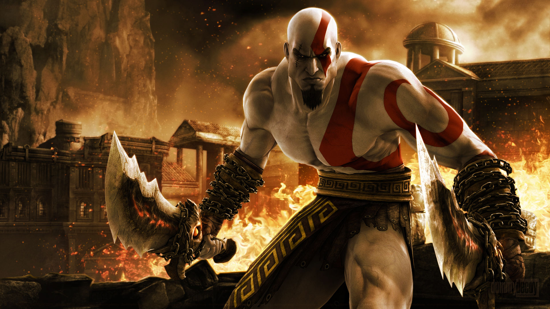 God Of War Backgrounds, Compatible - PC, Mobile, Gadgets| 1920x1080 px