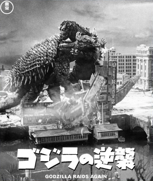 HD Quality Wallpaper | Collection: Movie, 500x590 Godzilla Raids Again