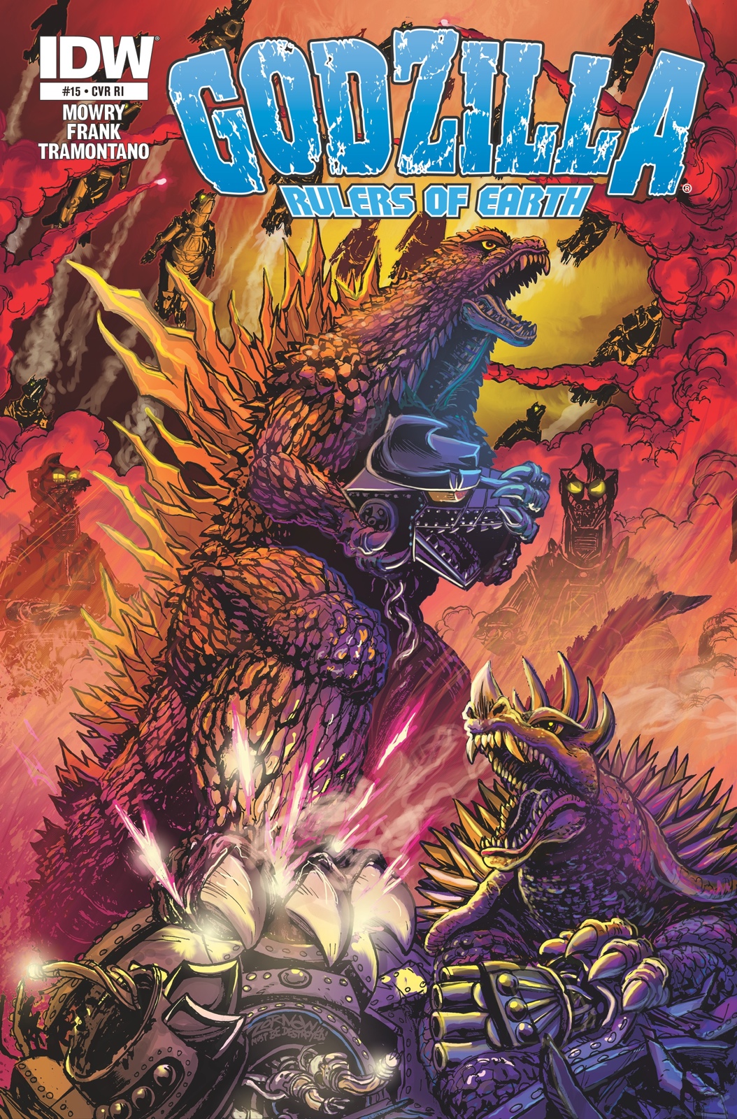 Nice wallpapers Godzilla: Rulers Of Earth 1054x1600px