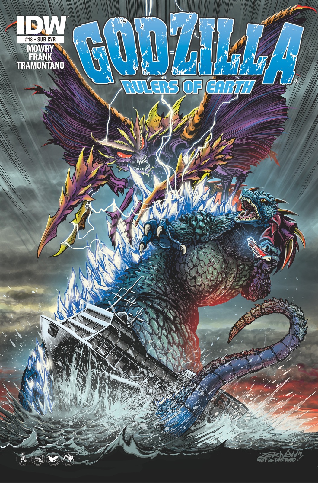 High Resolution Wallpaper | Godzilla: Rulers Of Earth 1054x1600 px