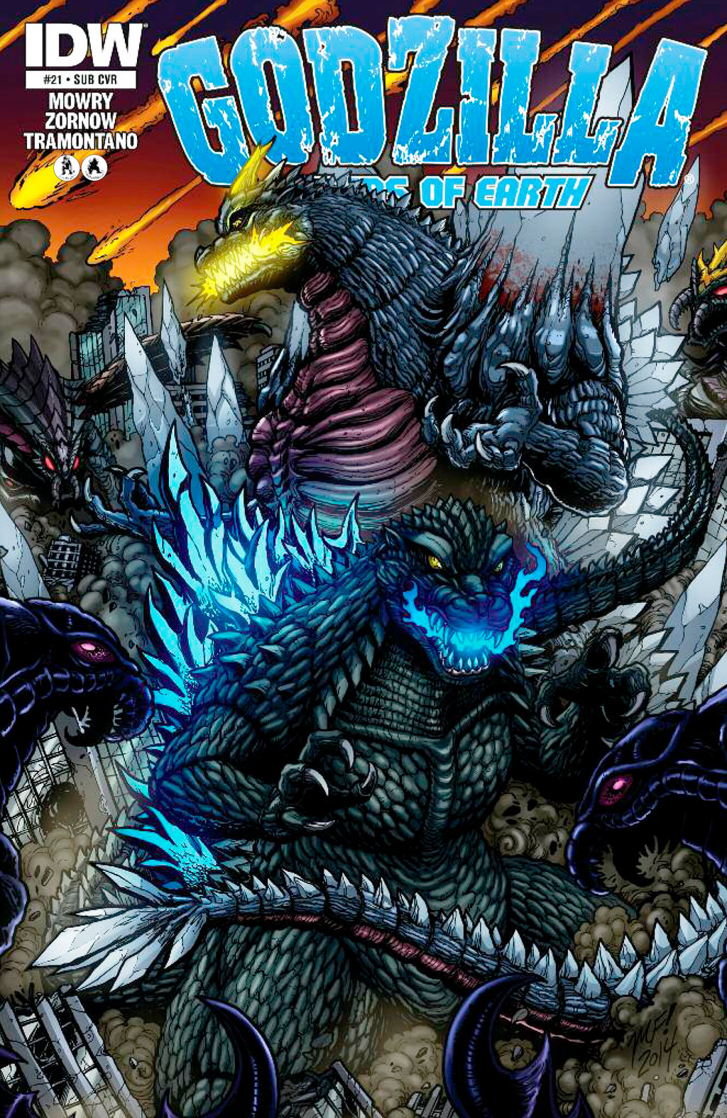 1024x1576 > Godzilla: Rulers Of Earth Wallpapers