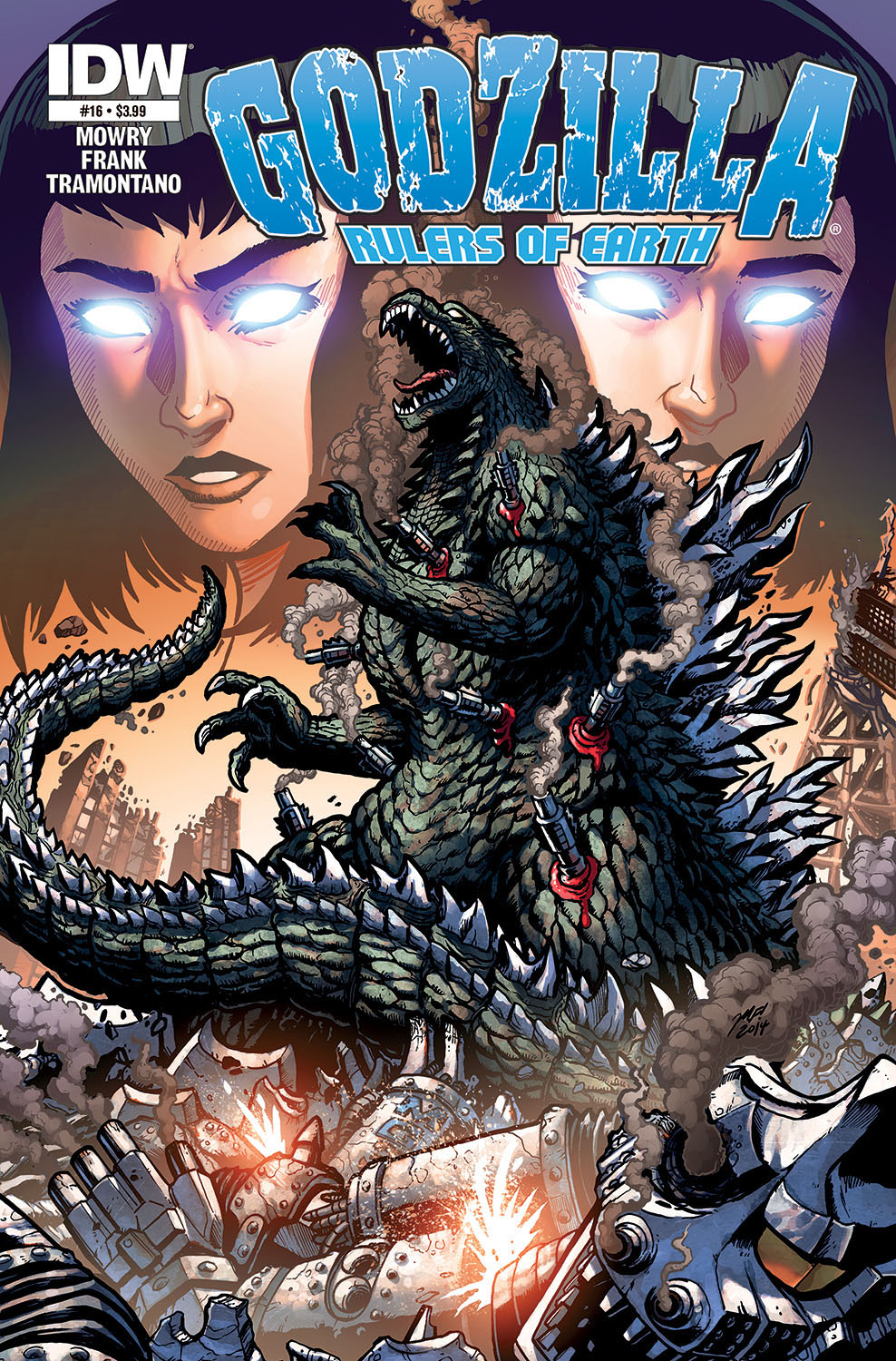 Godzilla: Rulers Of Earth #4