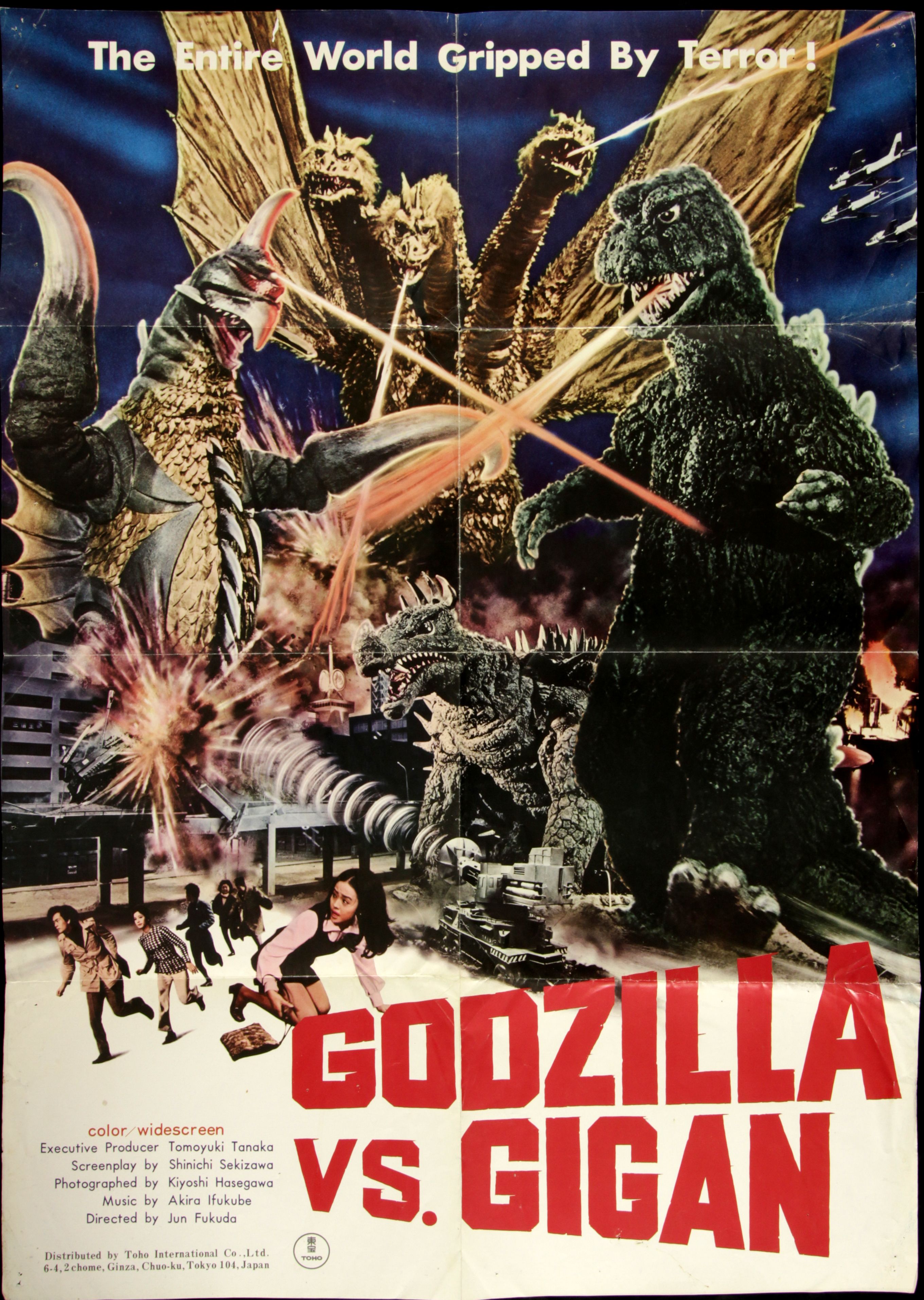 HD Quality Wallpaper | Collection: Movie, 2720x3824 Godzilla Vs. Gigan
