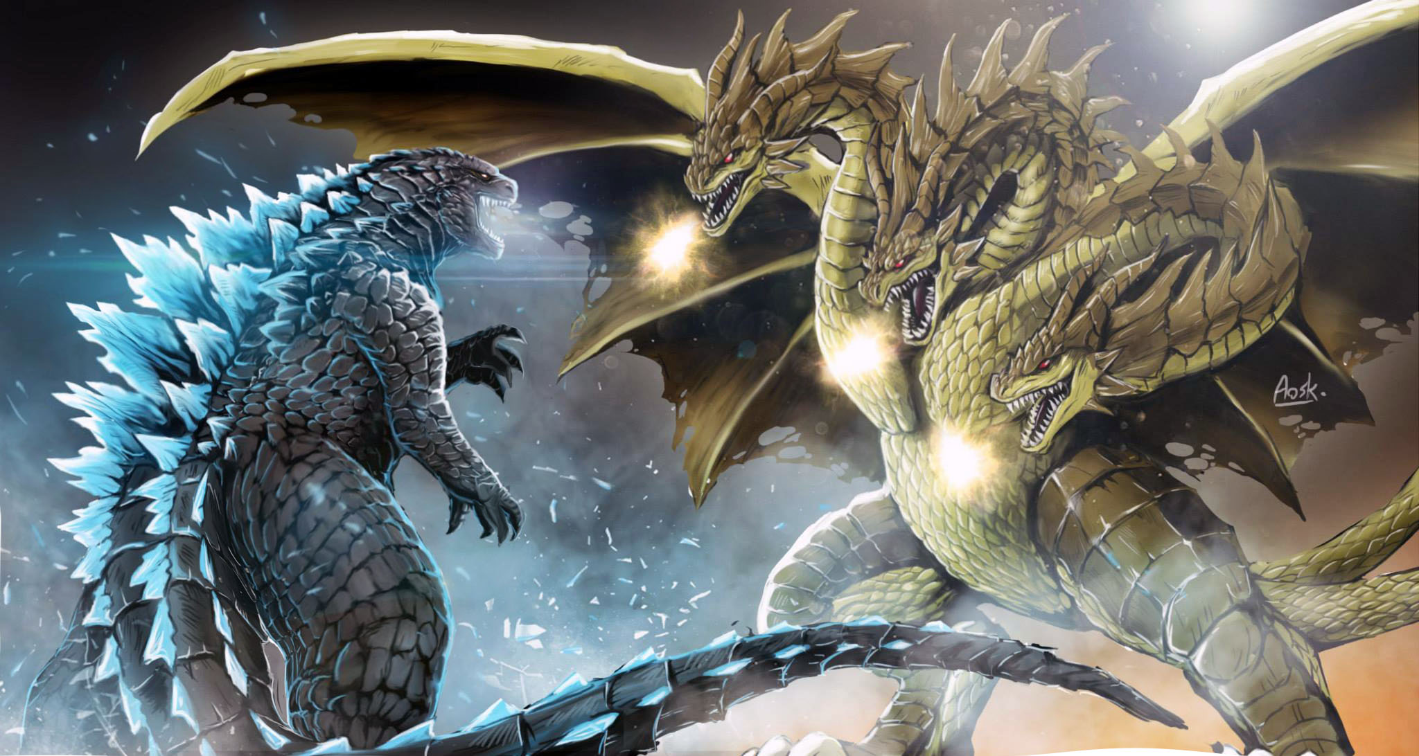 Godzilla Vs. King Ghidorah #2