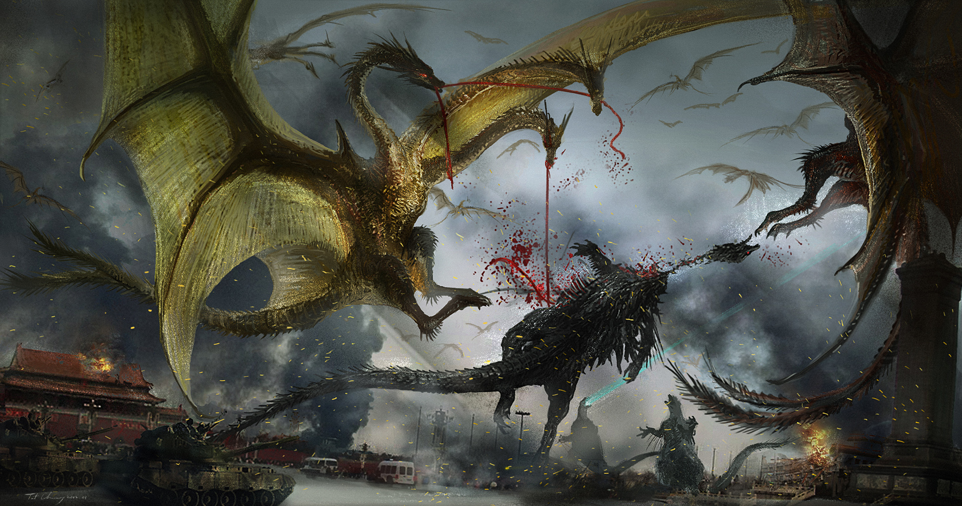 Godzilla Vs. King Ghidorah #9