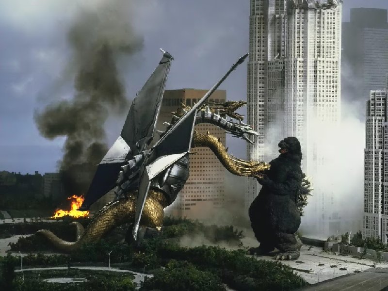 Godzilla Vs. King Ghidorah High Quality Background on Wallpapers Vista