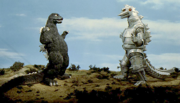 Nice Images Collection: Godzilla Vs. Mechagodzilla Desktop Wallpapers