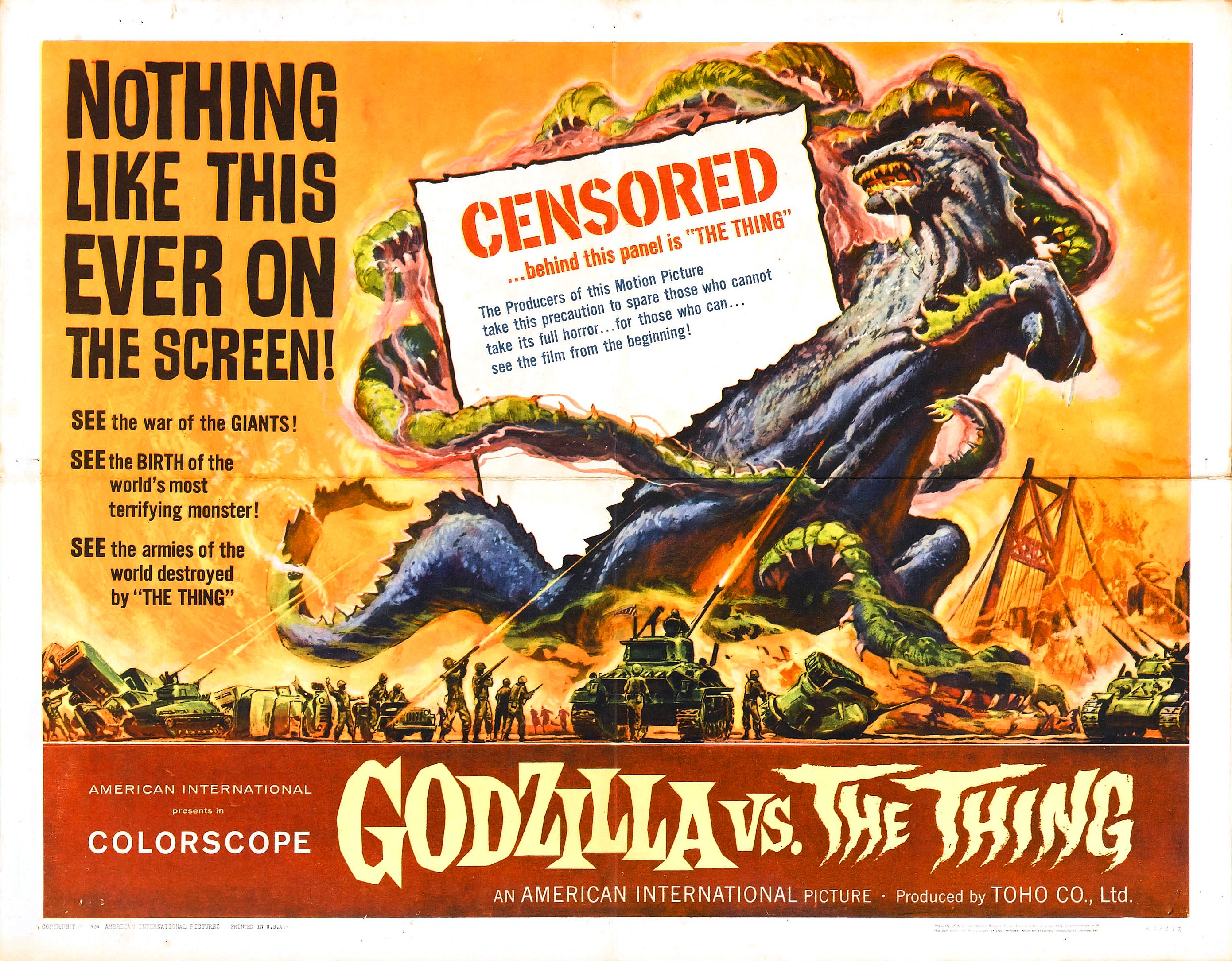 Godzilla Vs. The Thing #8
