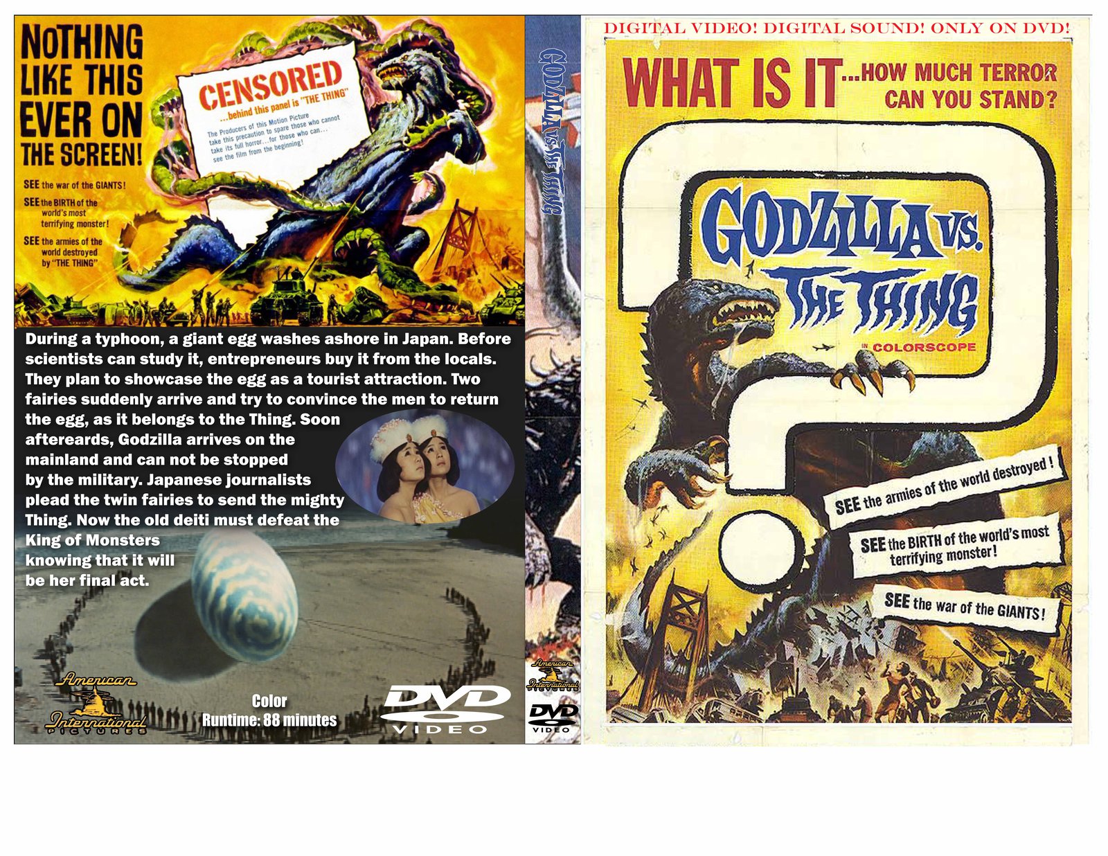 Godzilla Vs. The Thing #10