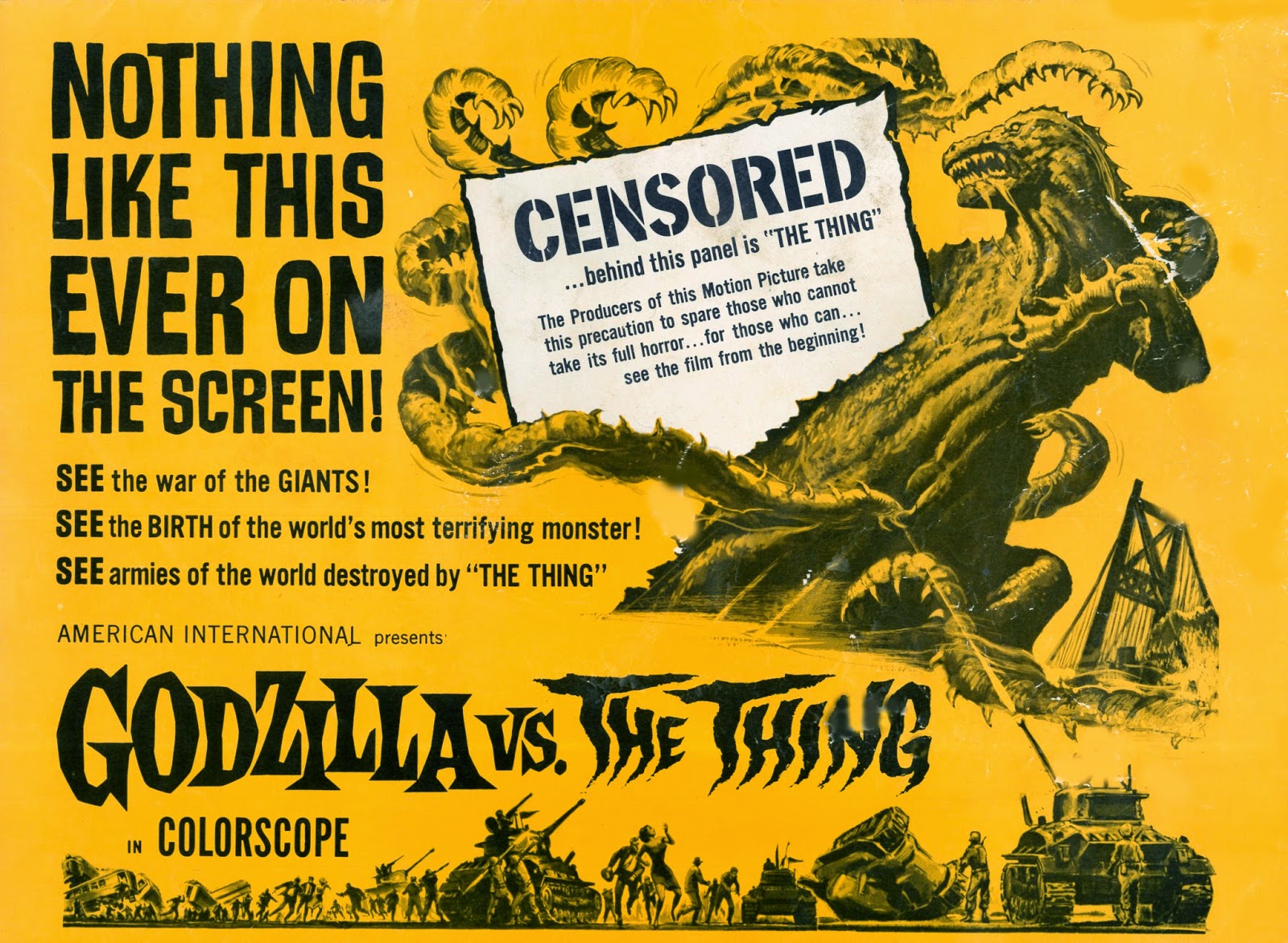 Godzilla Vs. The Thing #5