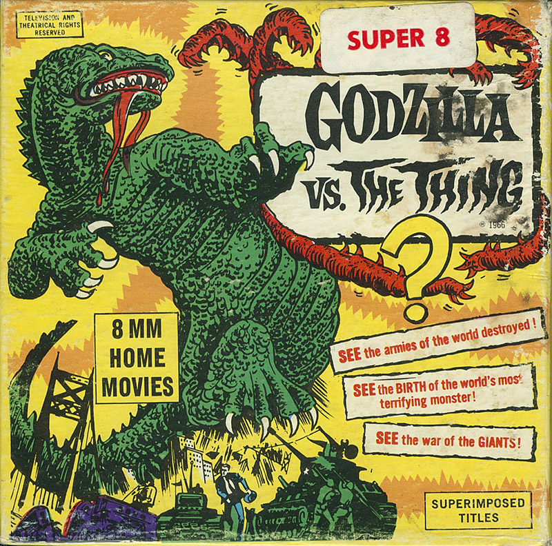 High Resolution Wallpaper | Godzilla Vs. The Thing 800x792 px