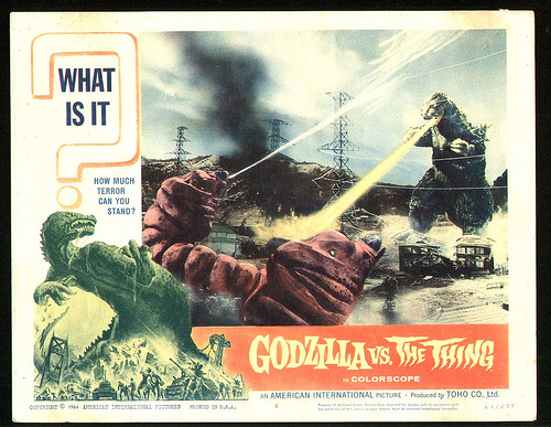 Godzilla Vs. The Thing Backgrounds, Compatible - PC, Mobile, Gadgets| 500x387 px