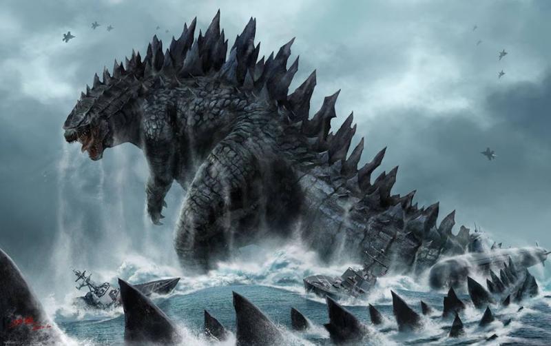 Nice Images Collection: Godzilla Desktop Wallpapers