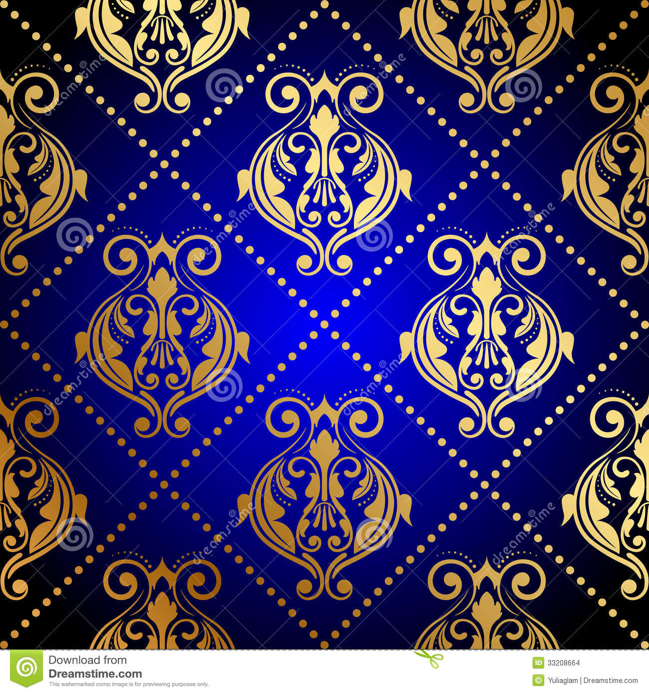 Gold Blue High Quality Background on Wallpapers Vista