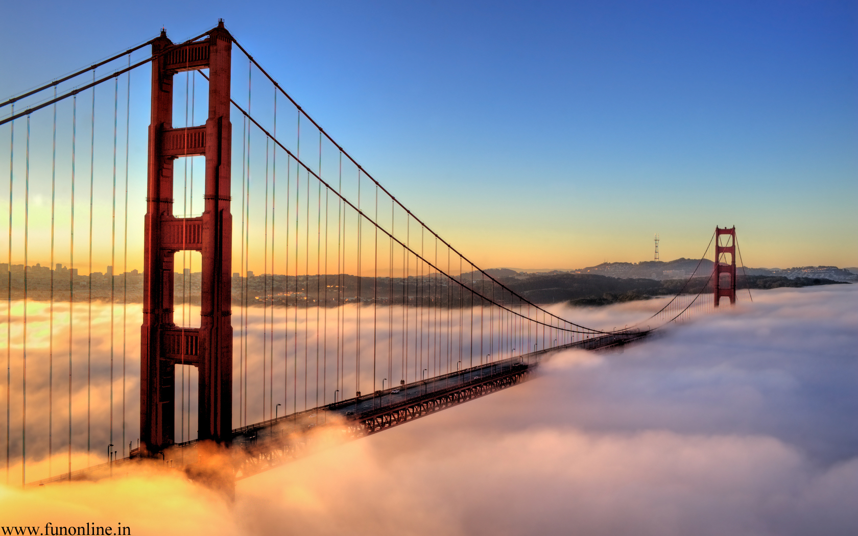 Golden Gate Backgrounds, Compatible - PC, Mobile, Gadgets| 1680x1050 px