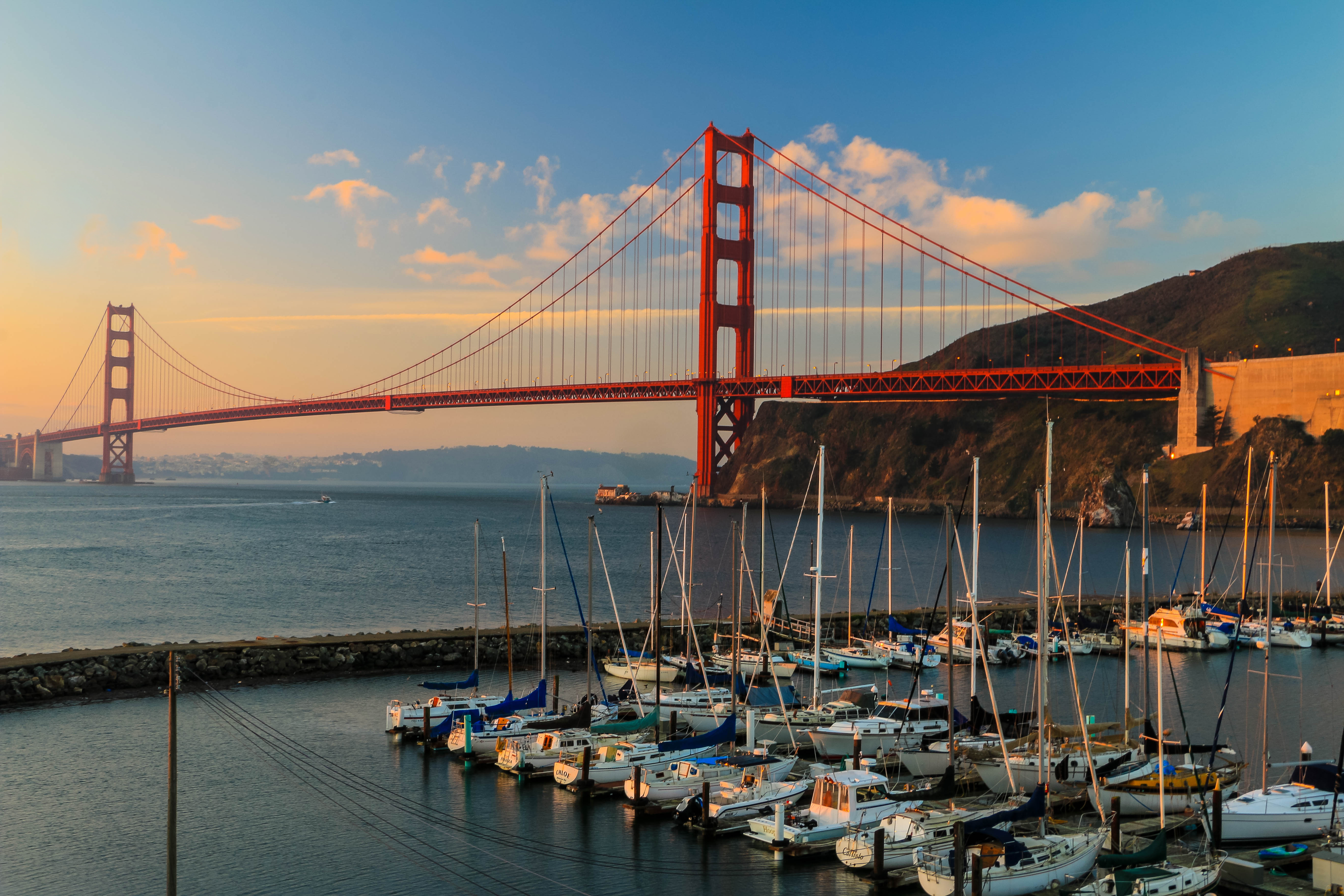 Nice wallpapers Golden Gate 5472x3648px