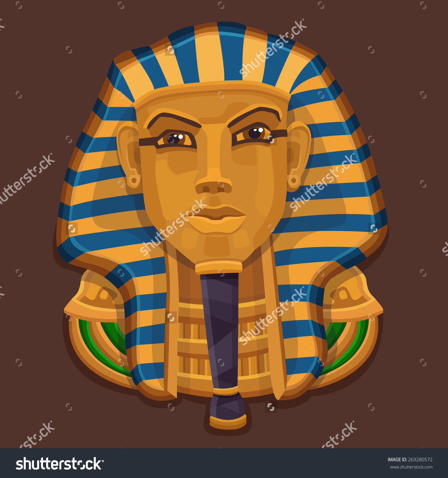 HD Quality Wallpaper | Collection: Comics, 1500x1600 Golden Pharaoh