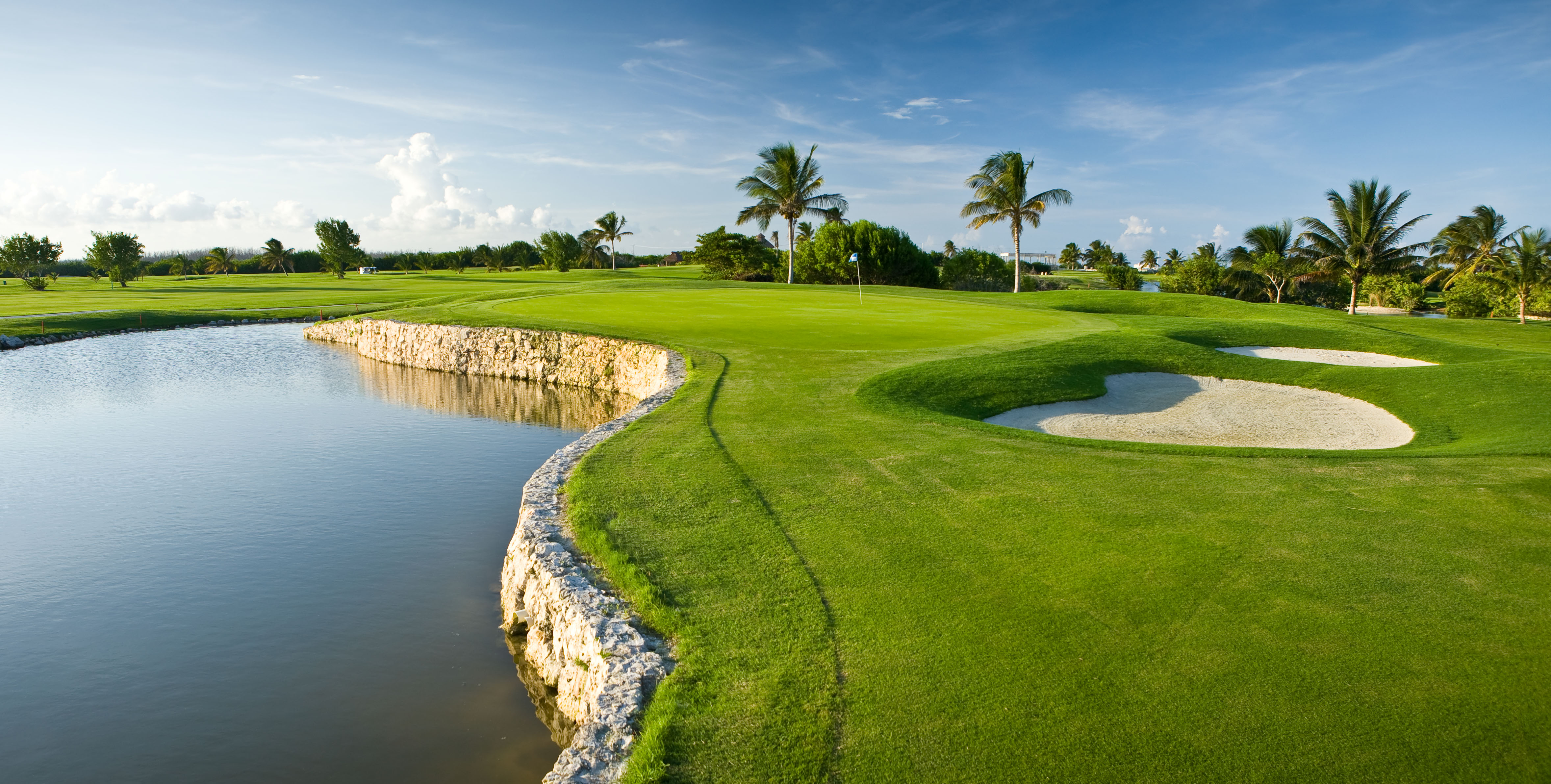 Nice wallpapers Golf Course 4714x2383px