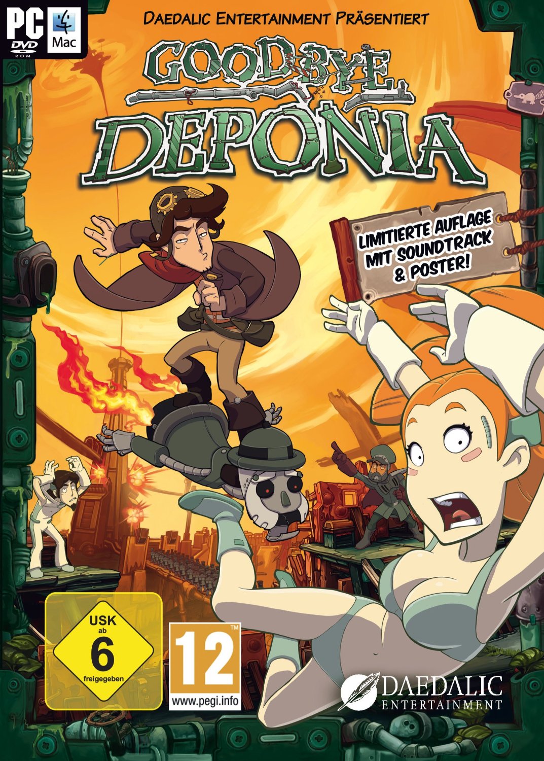 Nice Images Collection: Goodbye Deponia Desktop Wallpapers
