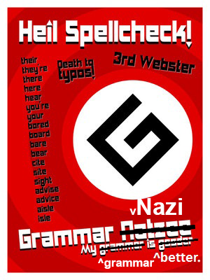 Nice wallpapers Grammar Nazi 300x400px