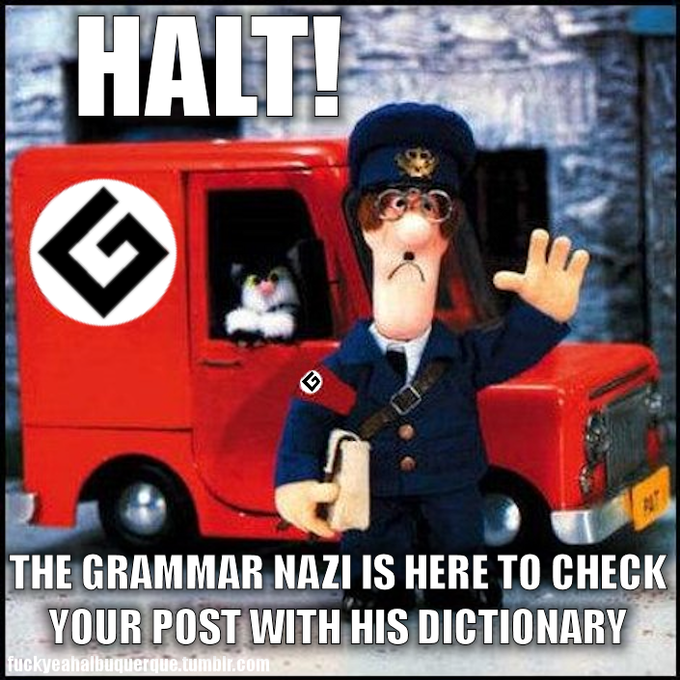 Grammar Nazi #18