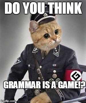 Grammar Nazi #20
