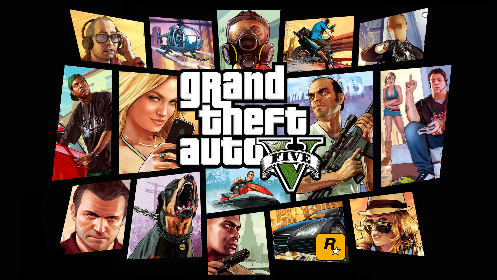 Grand Theft Auto V Backgrounds, Compatible - PC, Mobile, Gadgets| 1920x1080 px