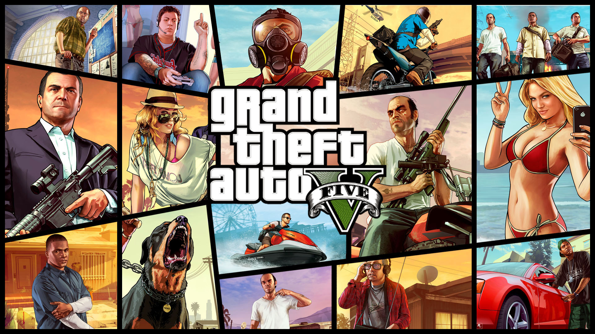 Grand Theft Auto V HD wallpapers, Desktop wallpaper - most viewed