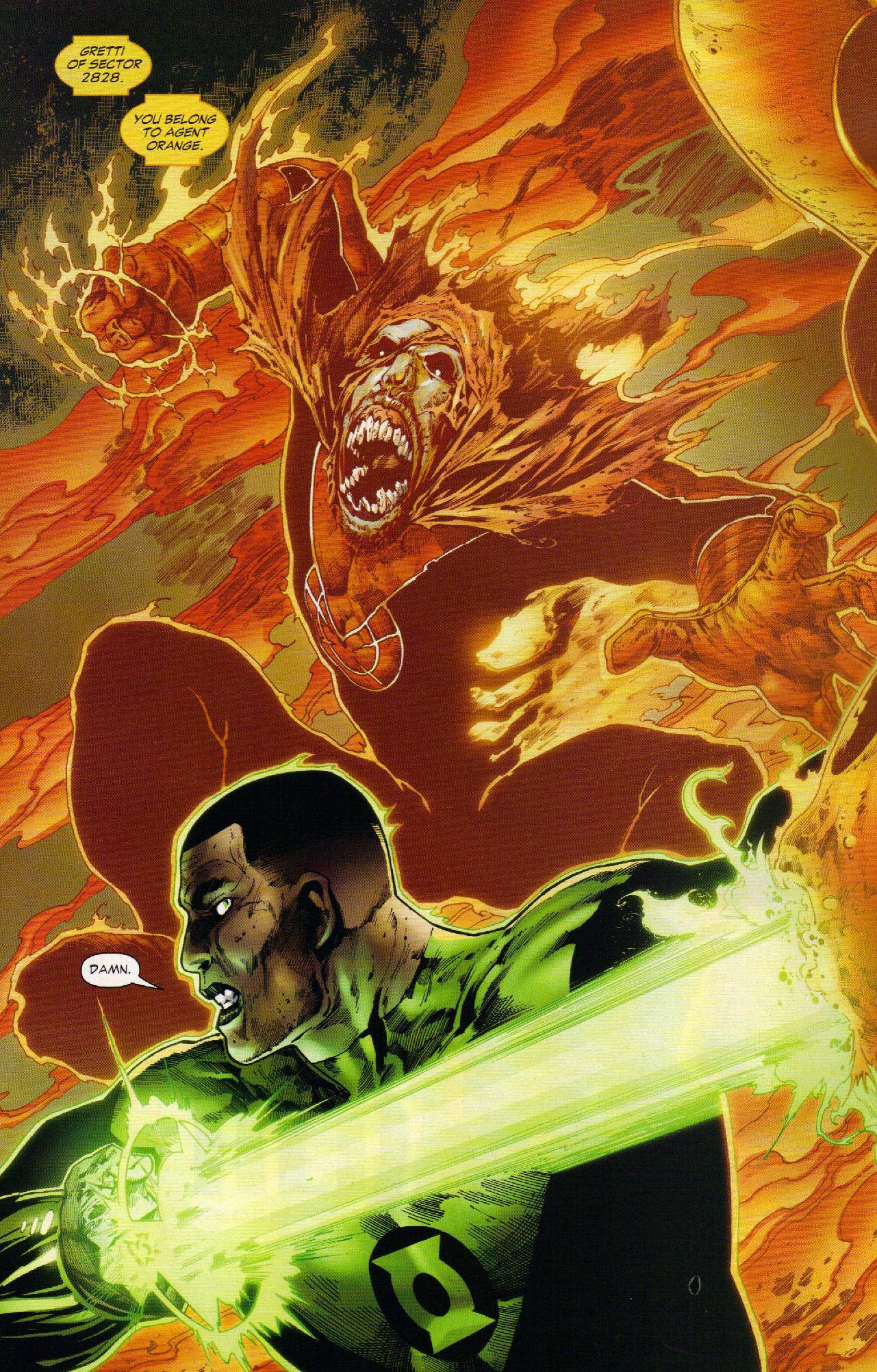 Green Lantern: Agent Orange Pics, Comics Collection