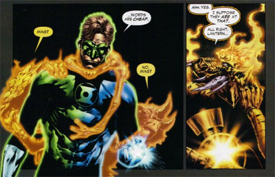 HD Quality Wallpaper | Collection: Comics, 400x257 Green Lantern: Agent Orange