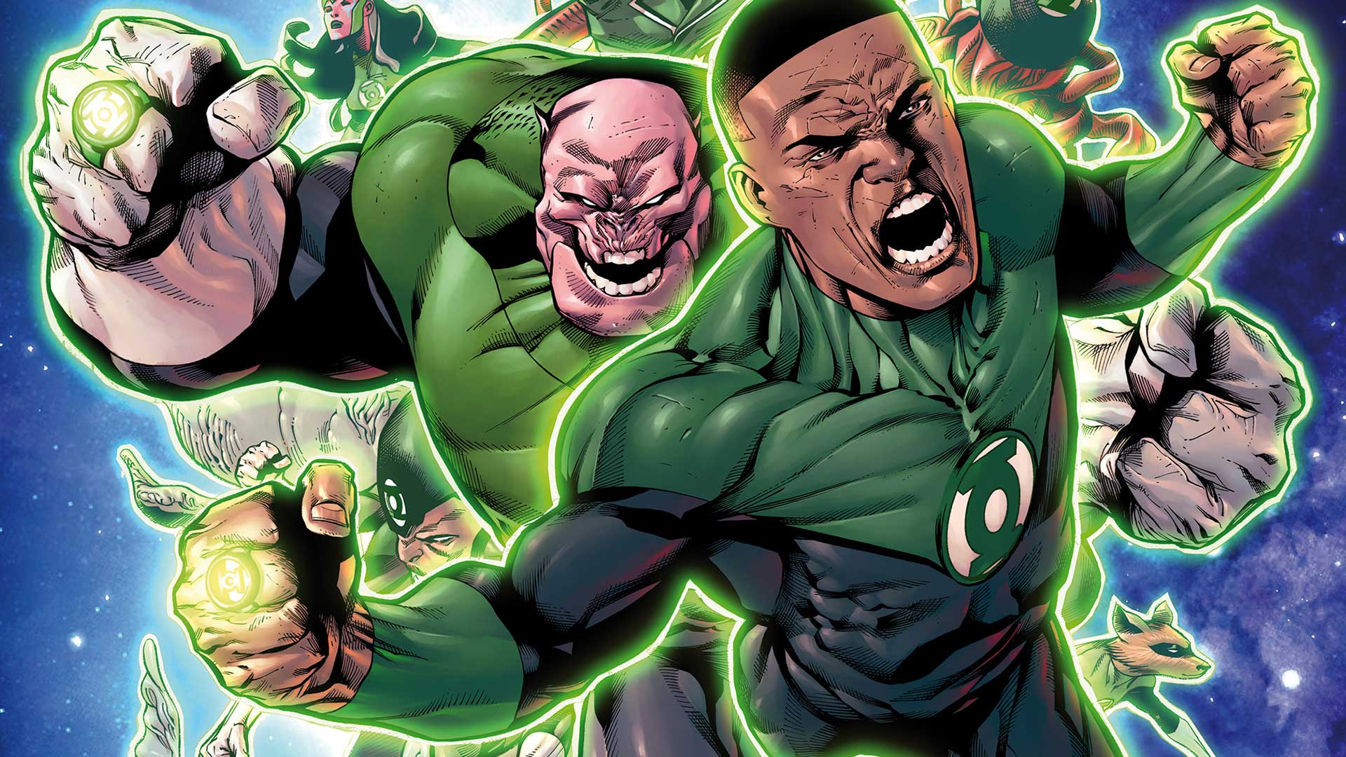 Nice wallpapers Green Lantern Corps 1920x1080px