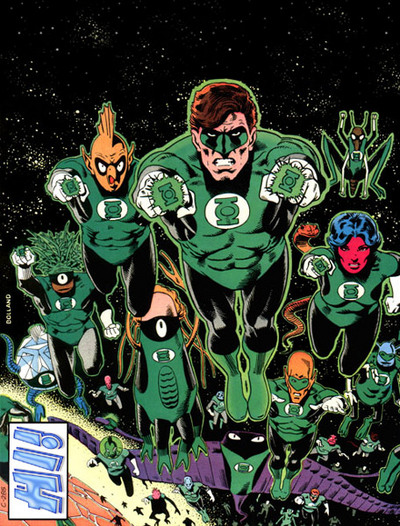 Nice wallpapers Green Lantern Corps 400x526px