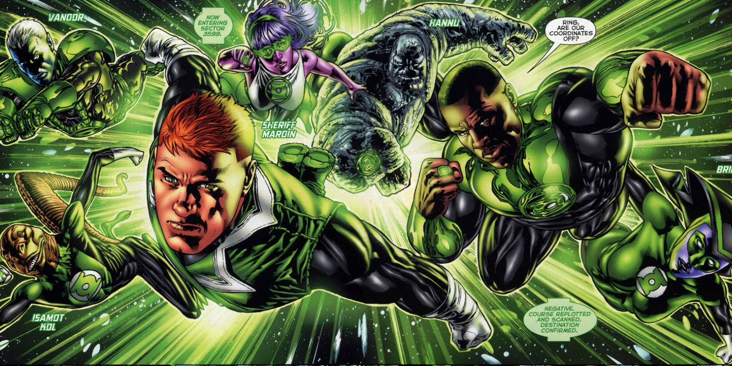 Report Green Lantern Corps Movie Signs Writers Will Be Lethal Weapon In  Space