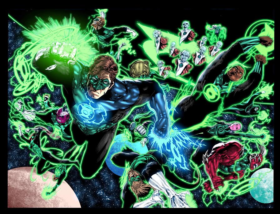 HQ Green Lantern Corps Wallpapers | File 175.37Kb