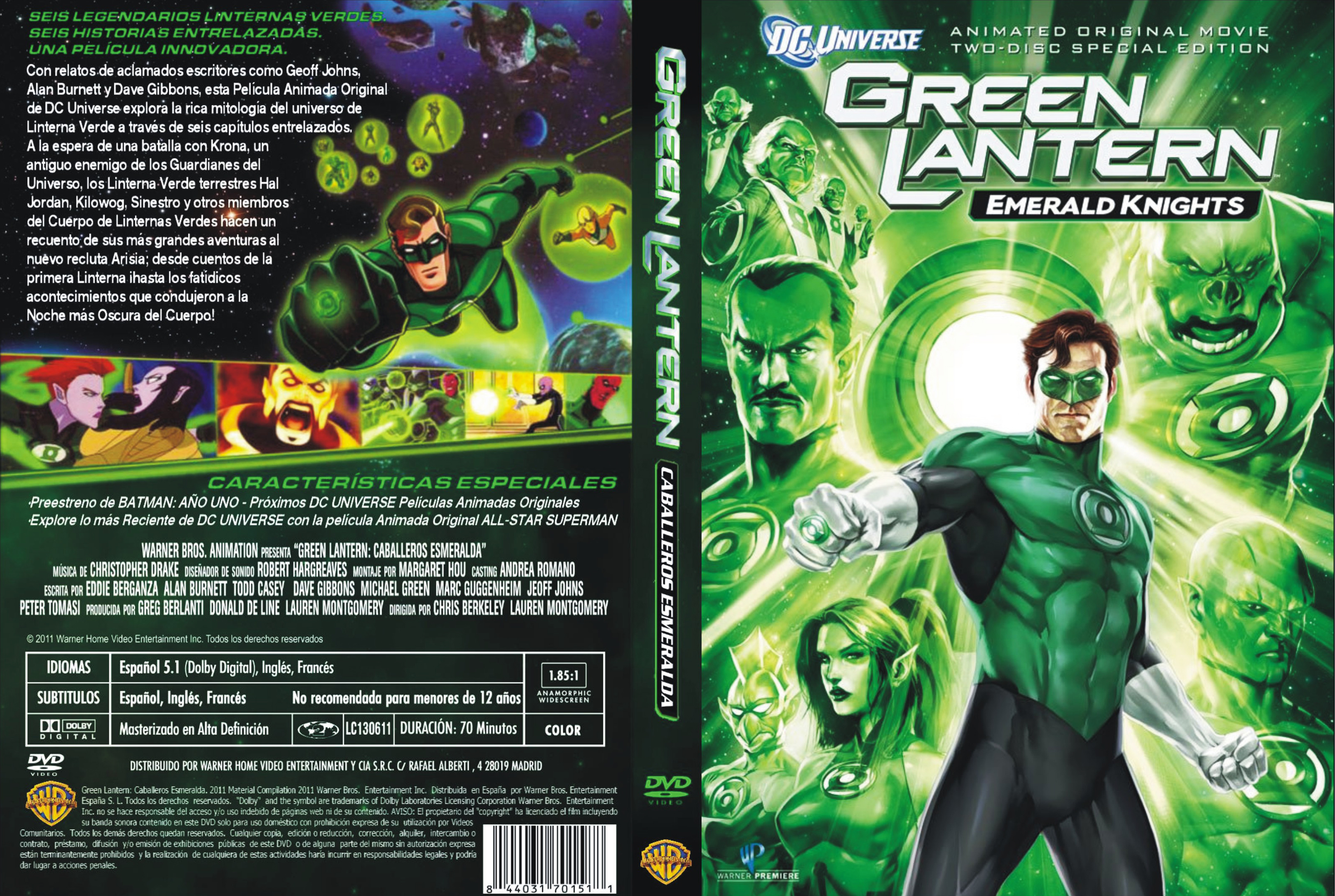 Green Lantern: Emerald Knights Pics, Movie Collection