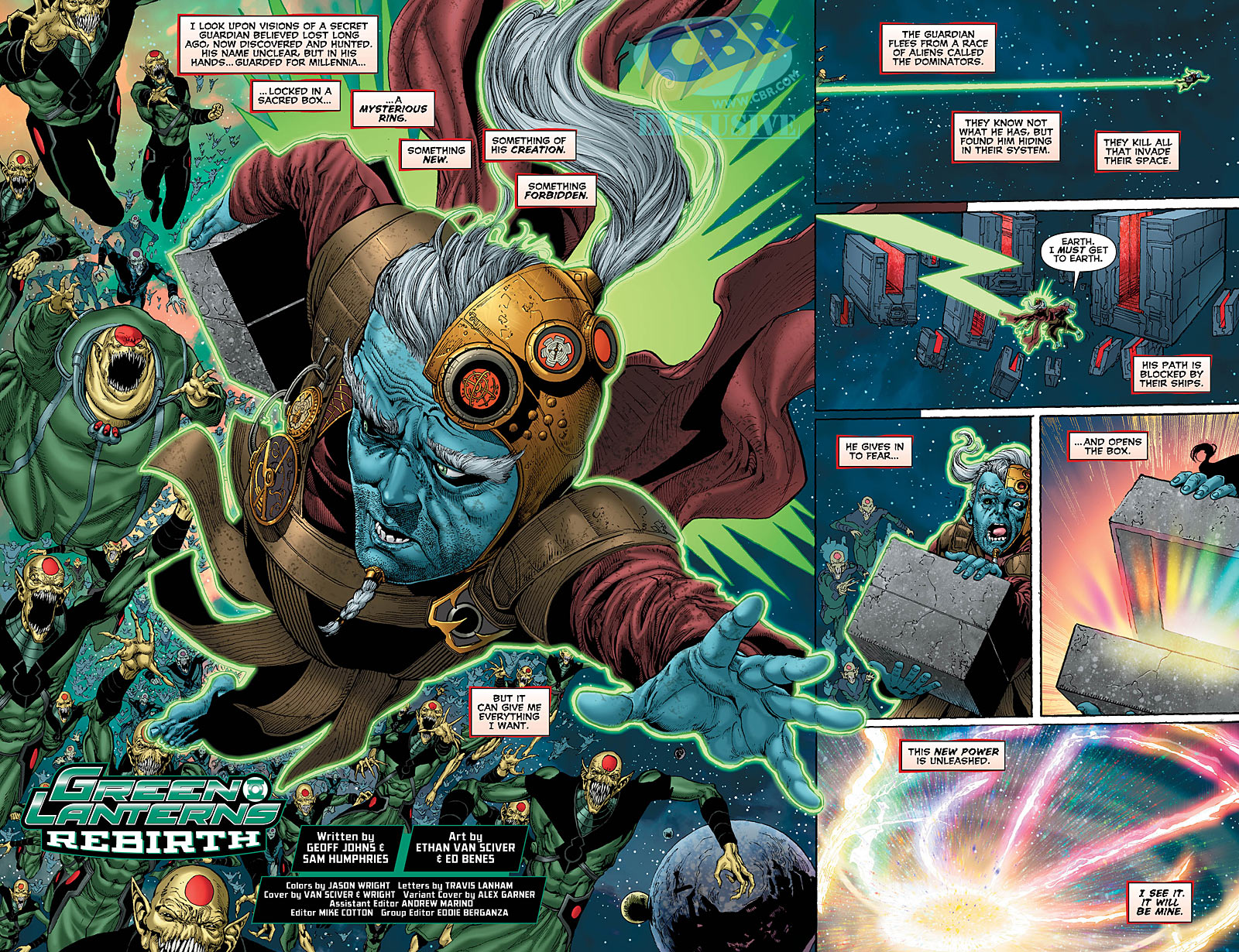 HQ Green Lantern: Rebirth Wallpapers | File 769.65Kb