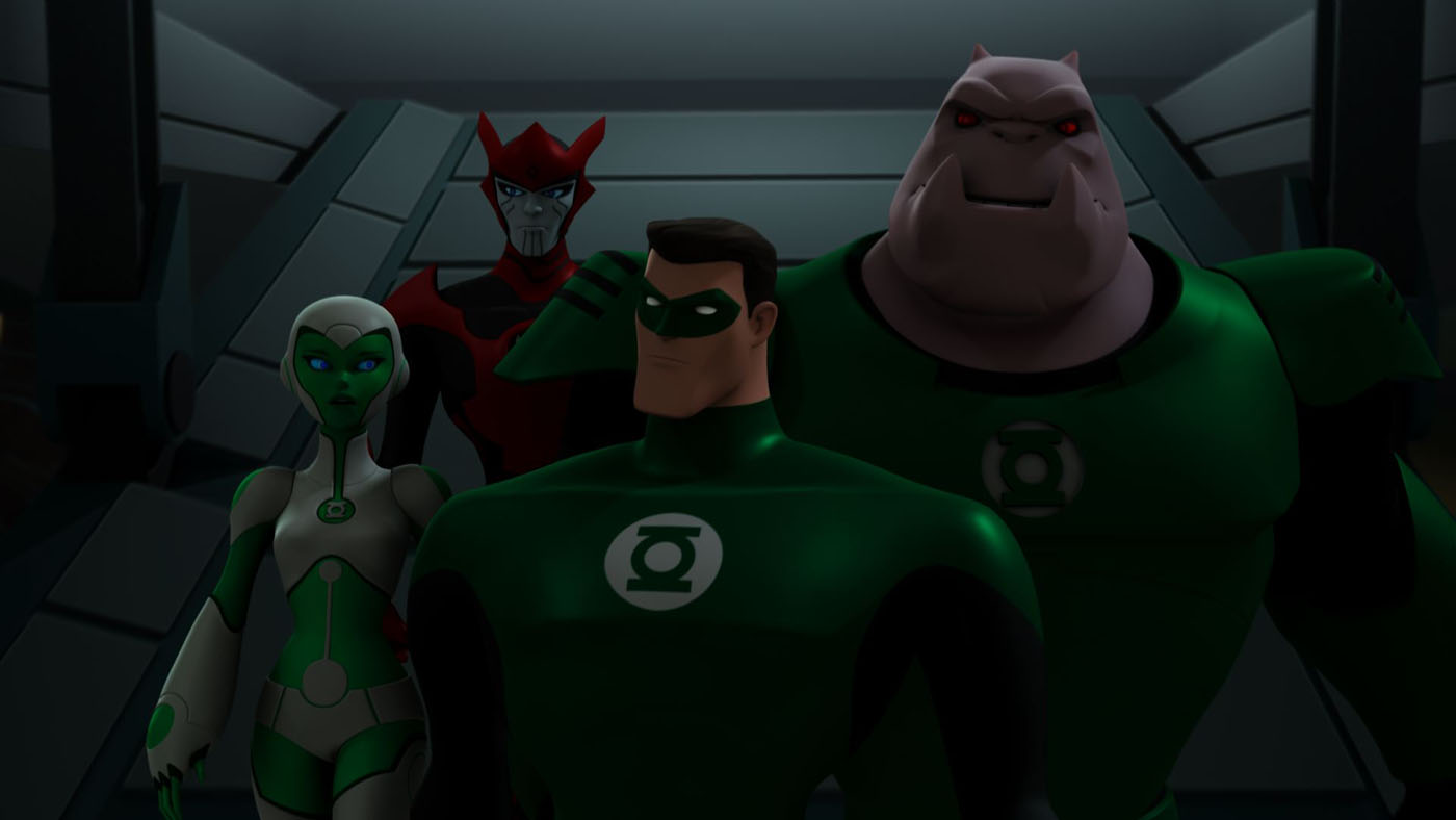 Green Lantern: The Animated Series Backgrounds, Compatible - PC, Mobile, Gadgets| 1400x788 px