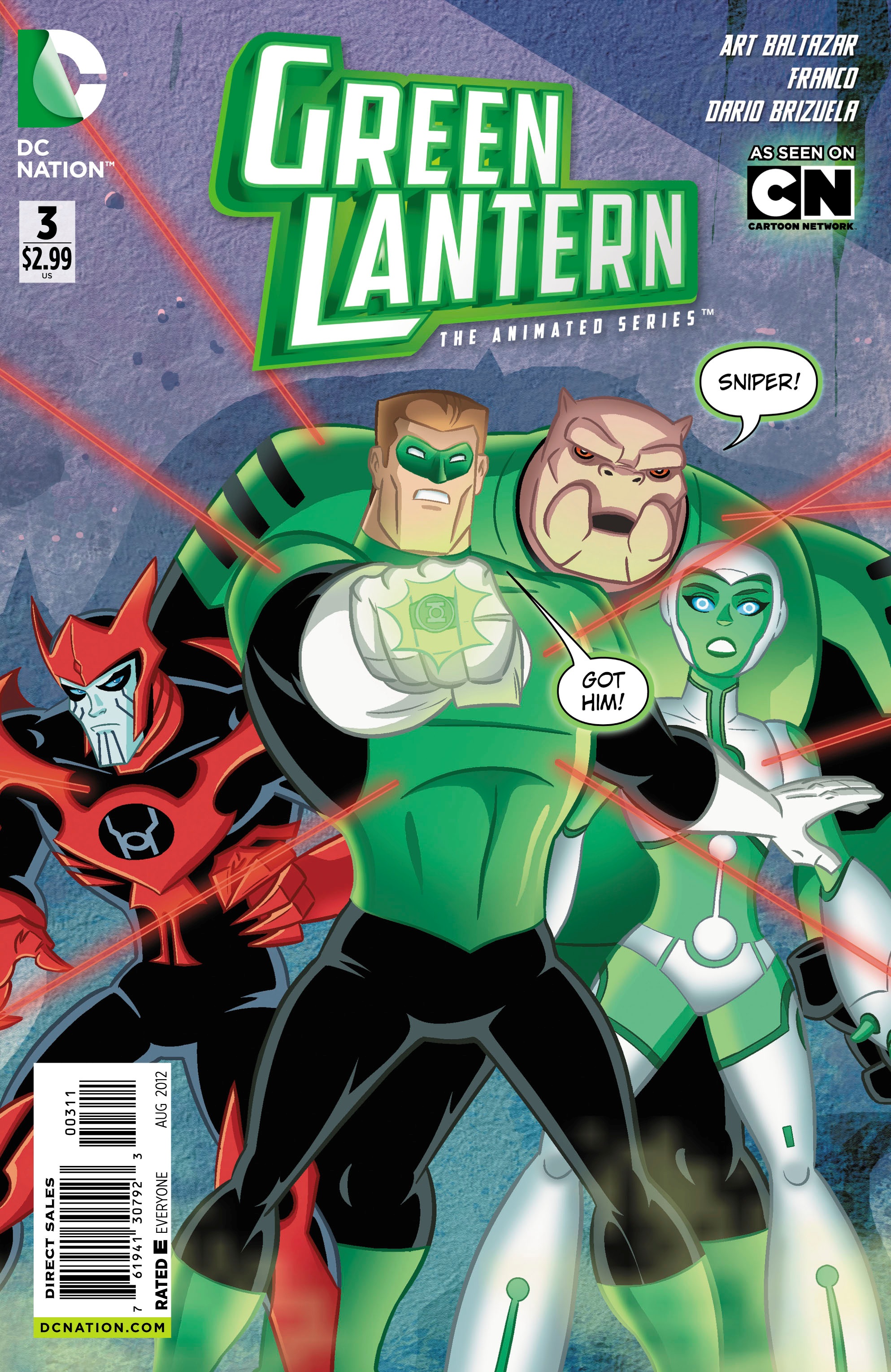 HQ Green Lantern: The Animated Series Wallpapers | File 1215.9Kb