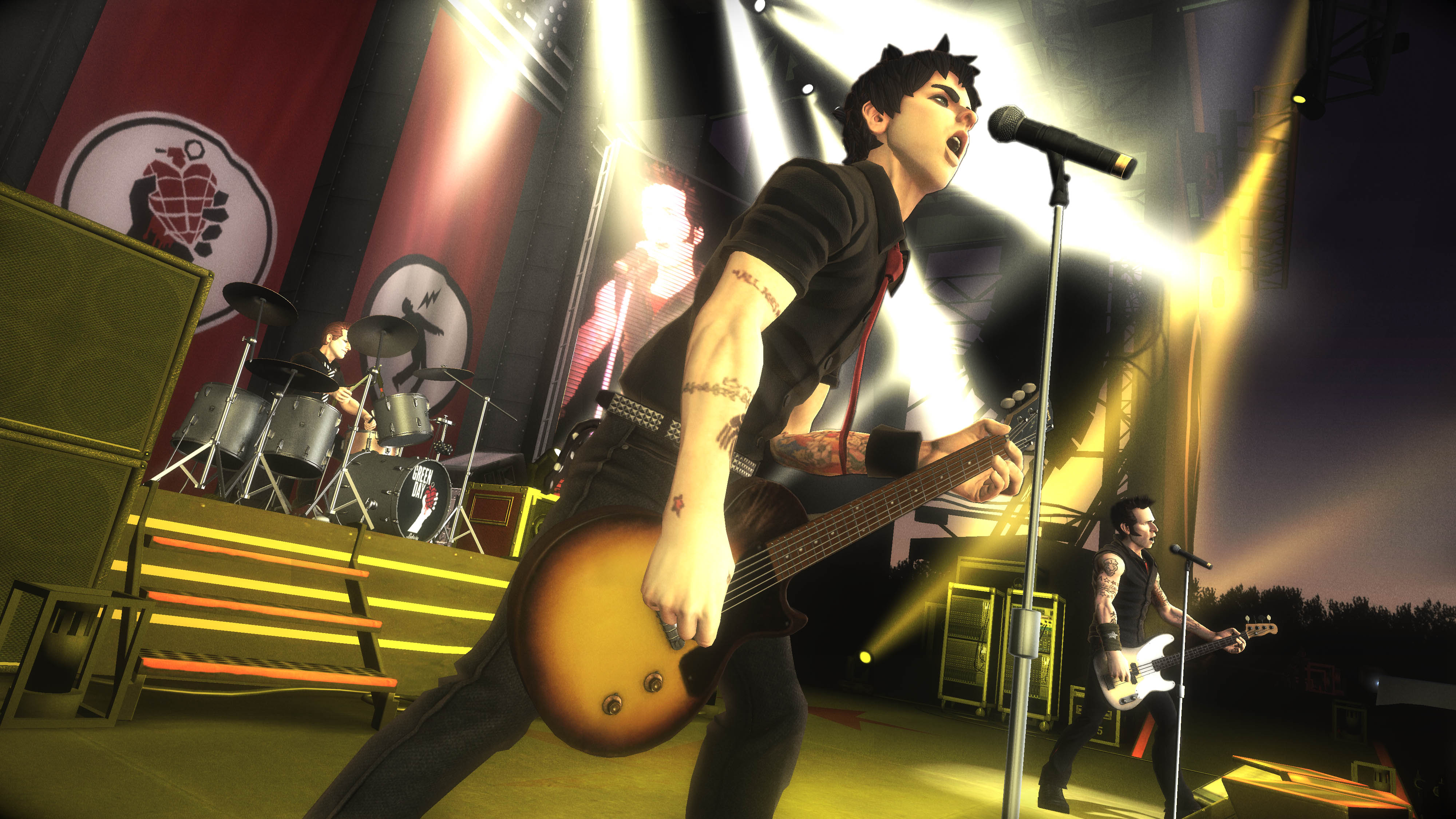 Greenday Rockband Backgrounds, Compatible - PC, Mobile, Gadgets| 4000x2251 px