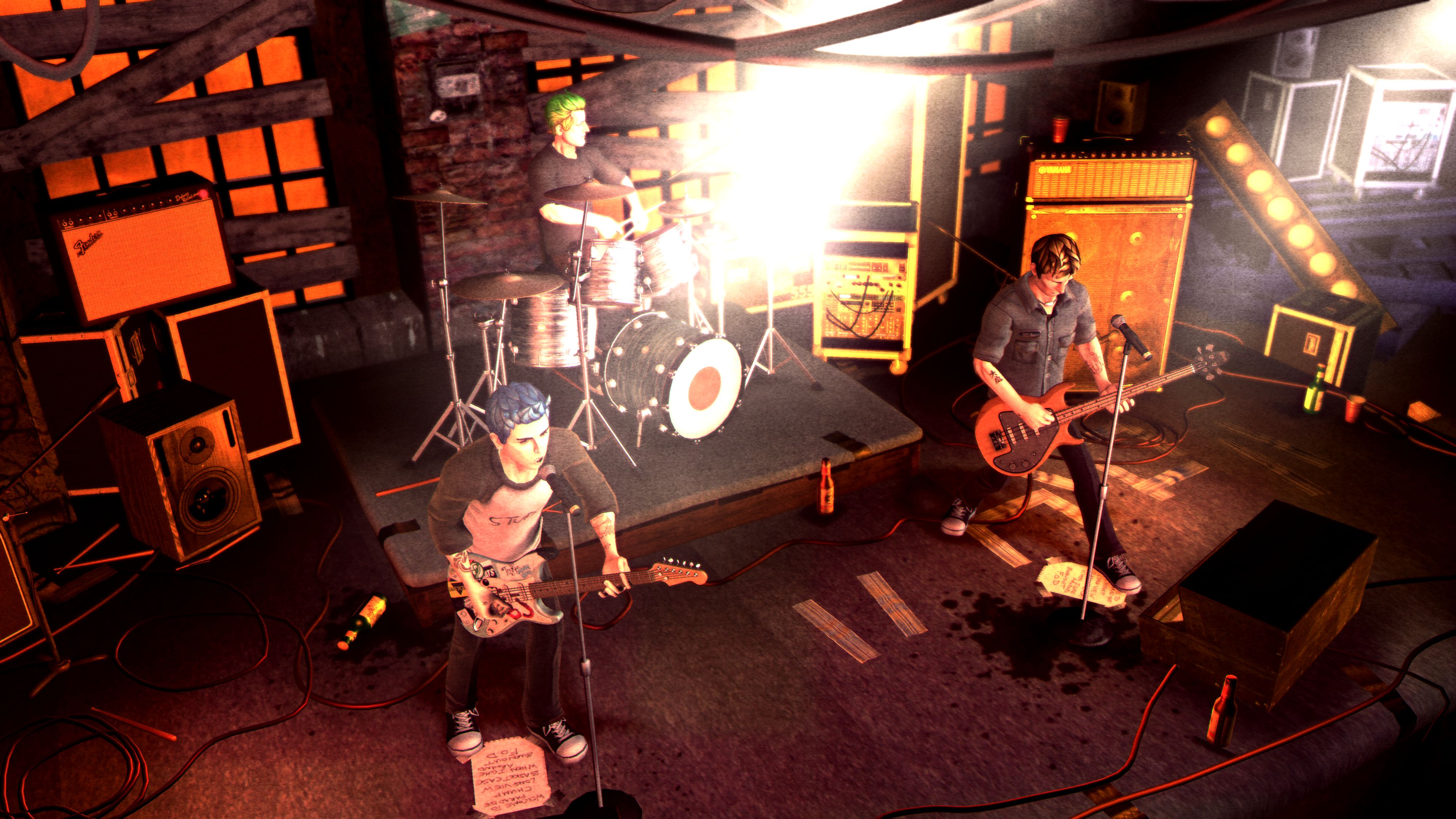 Greenday Rockband Backgrounds, Compatible - PC, Mobile, Gadgets| 4000x2250 px