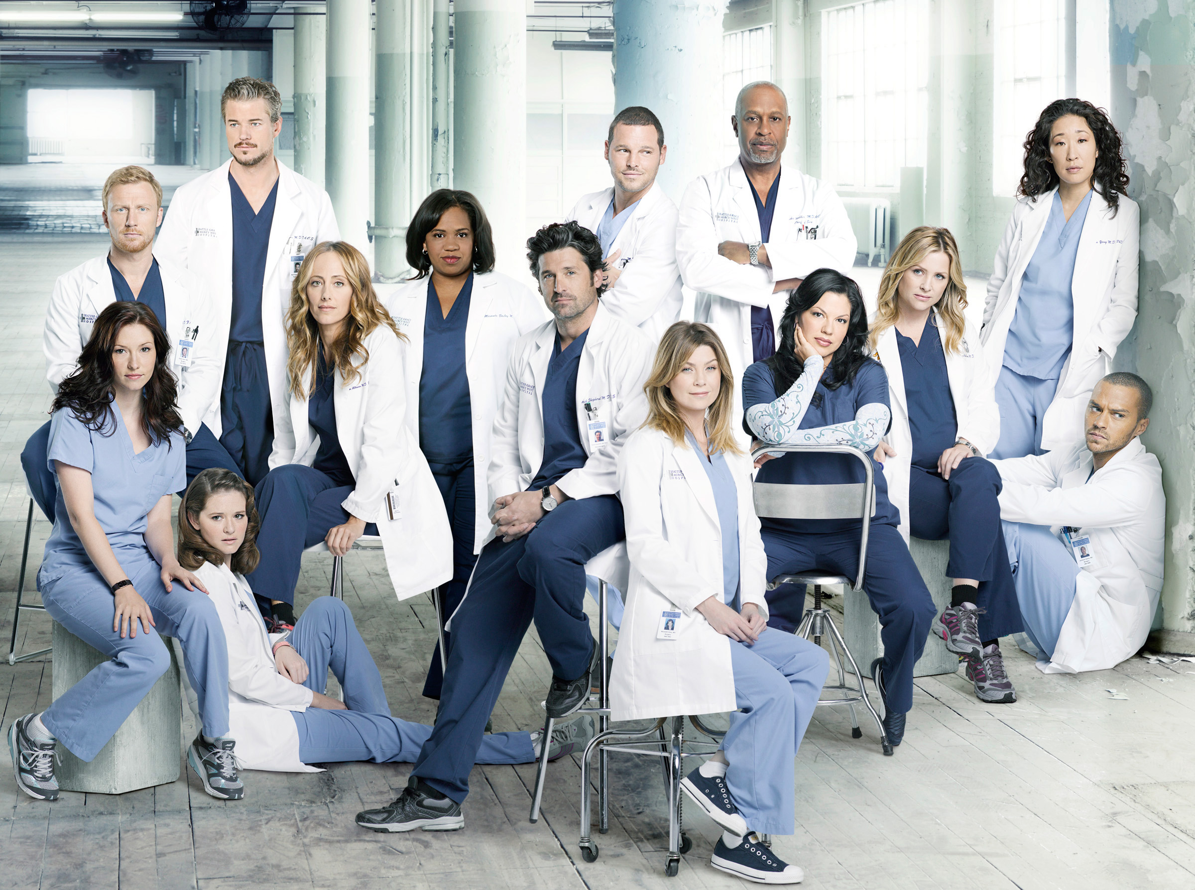 HD Quality Wallpaper | Collection: TV Show, 2400x1788 Grey's Anatomy
