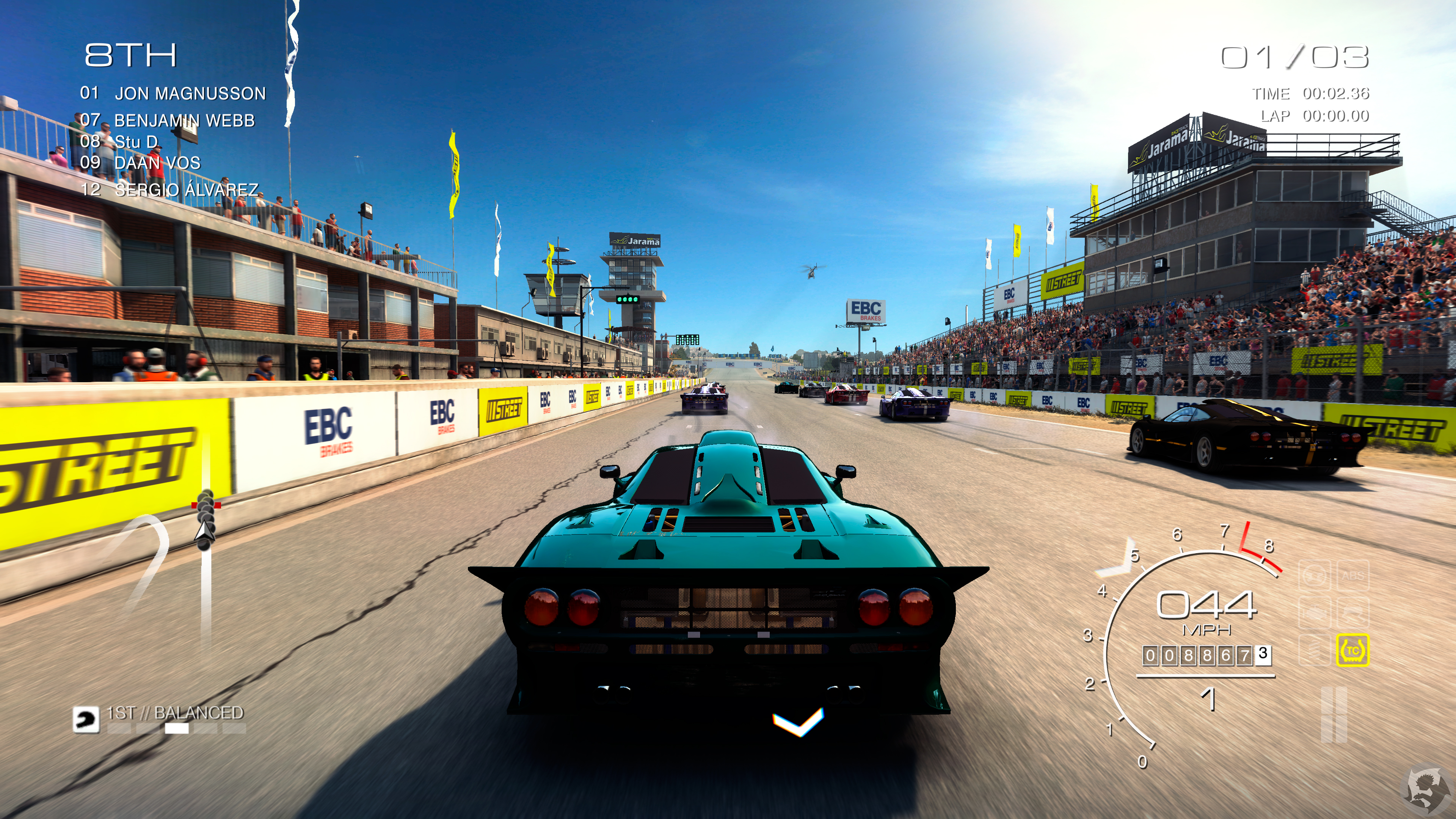 HD Quality Wallpaper | Collection: Video Game, 3840x2160 GRID Autosport