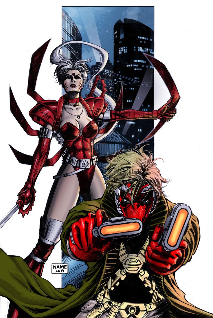 736x1098 > Grifter And Zealot Wallpapers