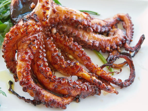 Grilled Octopus Backgrounds, Compatible - PC, Mobile, Gadgets| 610x458 px