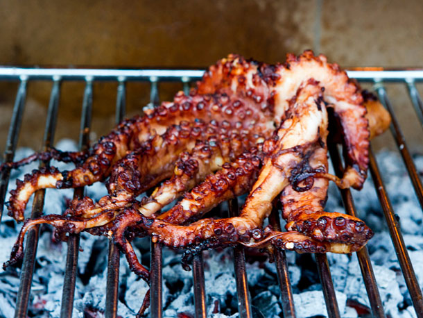 Images of Grilled Octopus | 610x458